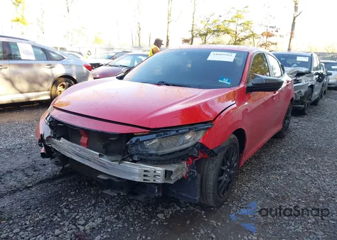 2020 Honda Civic Lx из США, поврежденный, VIN 2HGFC2F69LH546001